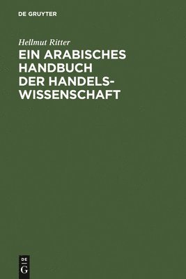 bokomslag Ein arabisches Handbuch der Handelswissenschaft