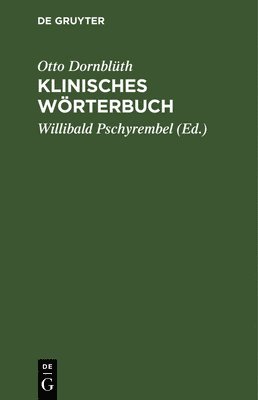 Klinisches Wrterbuch 1