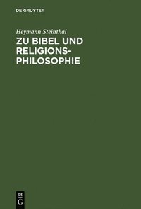 bokomslag Zu Bibel Und Religionsphilosophie