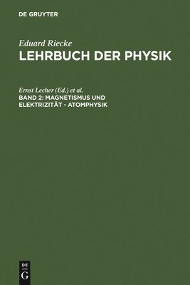 bokomslag Magnetismus Und Elektrizität - Atomphysik