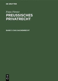bokomslag Sachenrecht