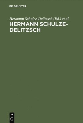 bokomslag Hermann Schulze-Delitzsch