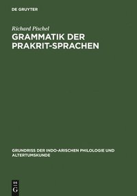 bokomslag Grammatik Der Prakrit-Sprachen