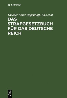 Das Strafgesetzbuch fr das Deutsche Reich 1