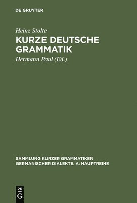 Kurze deutsche Grammatik 1