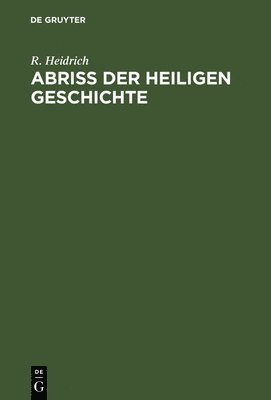 bokomslag Abriß der Heiligen Geschichte
