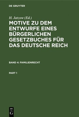 H. Jatzow - Familienrecht, Inbunden