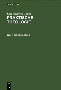 bokomslag Homiletik, 1
