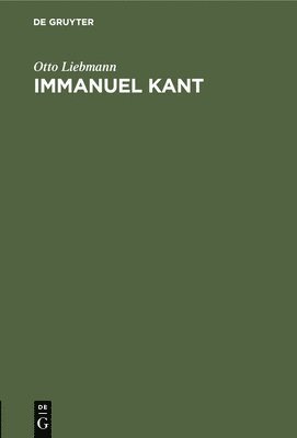 bokomslag Immanuel Kant