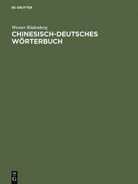 bokomslag Chinesisch-deutsches Wrterbuch