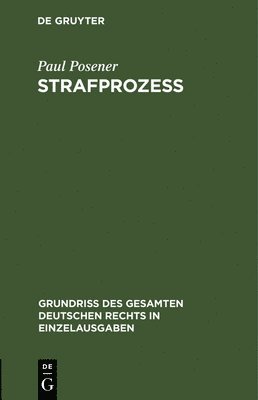 Strafprozeß 1