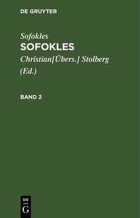 bokomslag Sofokles: Sofokles. Band 2