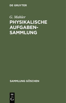 bokomslag Physikalische Aufgabensammlung