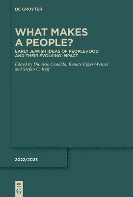 What Makes a People? 1