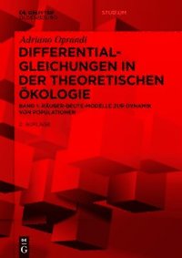 bokomslag Differentialgleichungen in der Theoretischen Ökologie