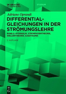 bokomslag Differentialgleichungen in Der Strömungslehre: Hydraulik, Stromfadentheorie, Wellentheorie, Gasdynamik