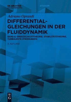 Adriano Oprandi - Differentialgleichungen in Der Fluiddynamik: Grenzschichttheorie, Stabilitätstheorie, Turbulente Strömungen, Häftad