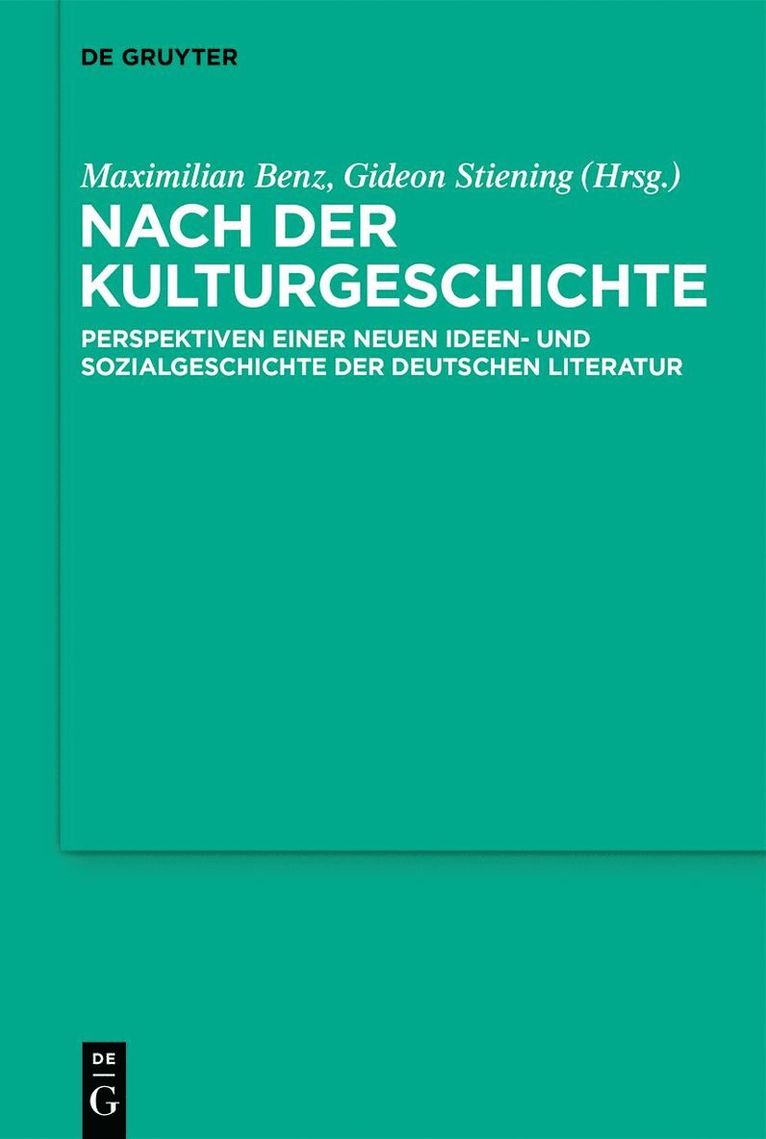 Nach der Kulturgeschichte 1