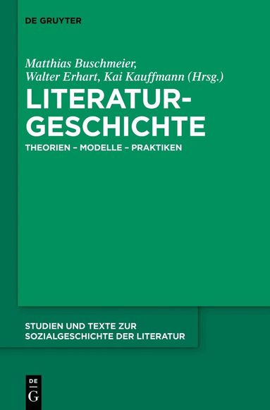 Matthias Buschmeier, Walter Erhart, Kai Kauffmann - Literaturgeschichte, Häftad