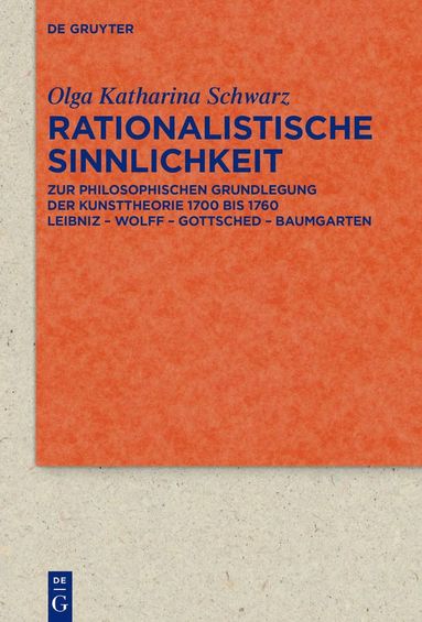 bokomslag Rationalistische Sinnlichkeit