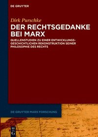 bokomslag Der Rechtsgedanke bei Marx