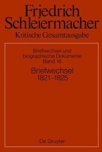 bokomslag Briefwechsel 1821-1824: Briefe 5201-5769