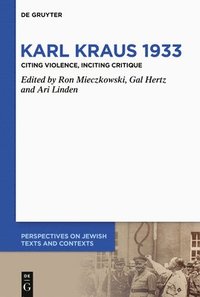 bokomslag Karl Kraus 1933