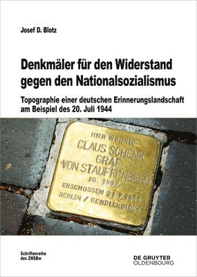 bokomslag Denkmäler für den Widerstand gegen den Nationalsozialismus