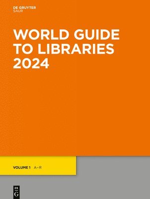 Nocontributor - World Guide to Libraries 2024, Inbunden