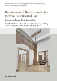 bokomslag Restatement of Restitution Rules for Nazi-Confiscated Art