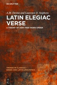 bokomslag Latin Elegiac Verse