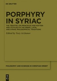 bokomslag Porphyry in Syriac