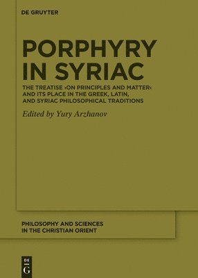 bokomslag Porphyry in Syriac