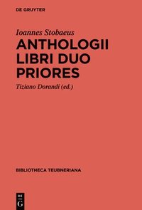 bokomslag Anthologii Libri Duo Priores