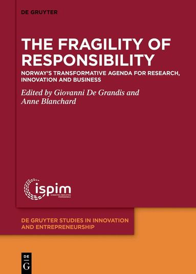 Giovanni De Grandis, Anne Blanchard - Fragility of Responsibility, Inbunden