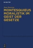 bokomslag Montesquieus Moralistik Im Geist Der Gesetze