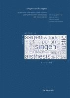 bokomslag "singen unde sagen"