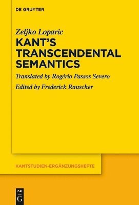 bokomslag Kant's Transcendental Semantics