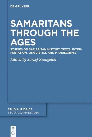 József Zsengellér - Samaritans Through the Ages, Inbunden