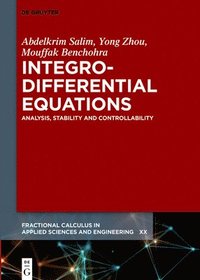 bokomslag Integro-Differential Equations: Analysis, Stability and Controllability