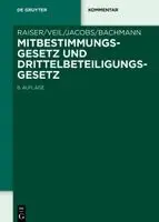 Matthias Jacobs, Gregor Bachmann, Rudiger Veil - Mitbestimmungsgesetz und Drittelbeteiligungsgesetz, Inbunden. Tillgänglighet: Kommande