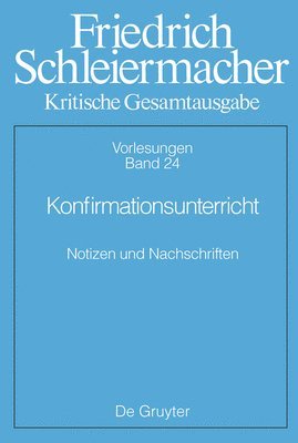 bokomslag Konfirmationsunterricht: Notizen Und Nachschriften