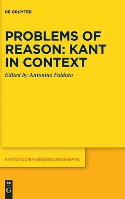 Problems of Reason: Kant in Context 1