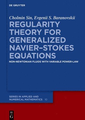 bokomslag Regularity Theory for Generalized NavierStokes Equations