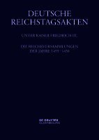 Gabriele Annas - Die Reichsversammlungen Der Jahre 1455 Bis 1458, Inbunden
