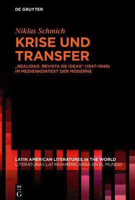 Niklas Schmich - Krise und Transfer, Inbunden