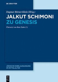 bokomslag Jalkut Schimoni Zu Genesis