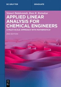 bokomslag Applied Linear Analysis for Chemical Engineers