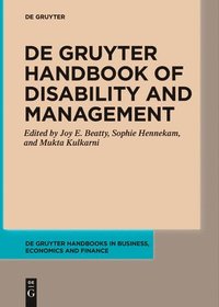 bokomslag De Gruyter Handbook of Disability and Management