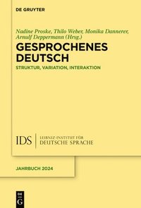 bokomslag Gesprochenes Deutsch